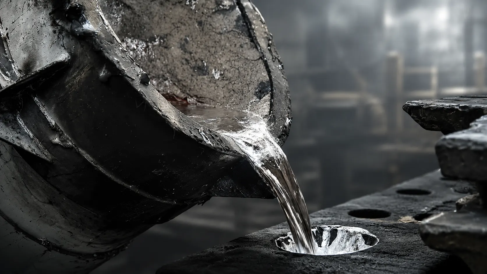 Melting - Molten Metal Pouring